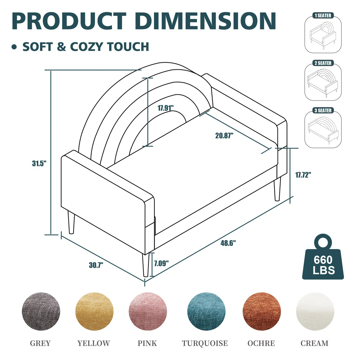 Michala Upholstered Loveseat